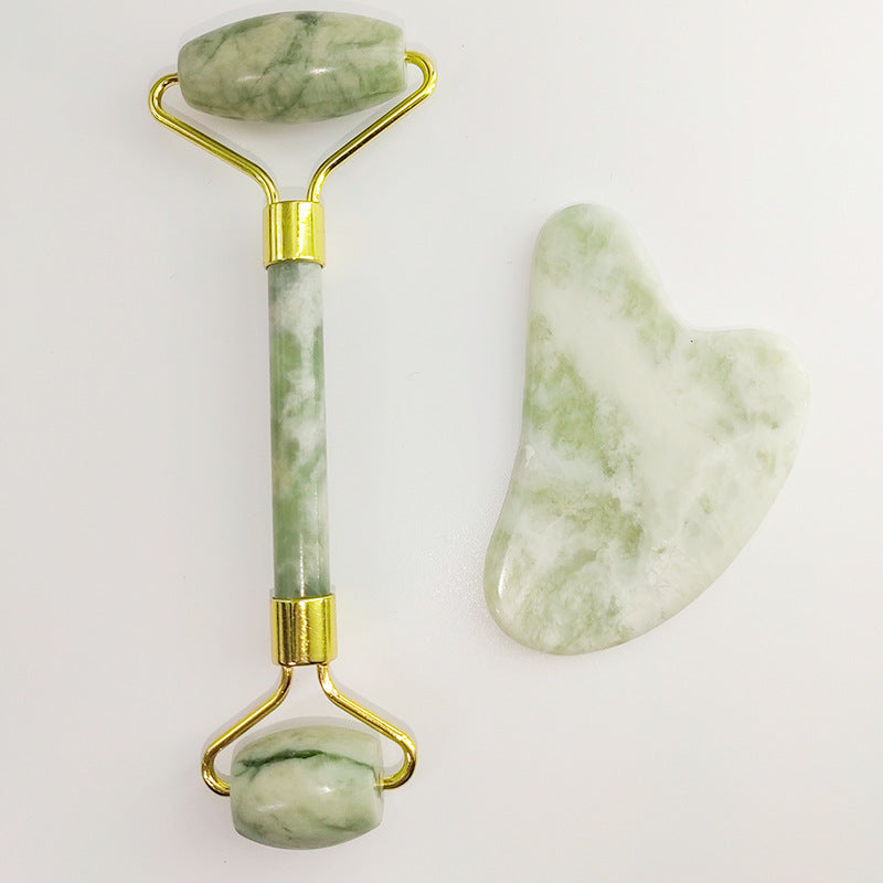 Xiu Yu White Jade Gua Sha Set