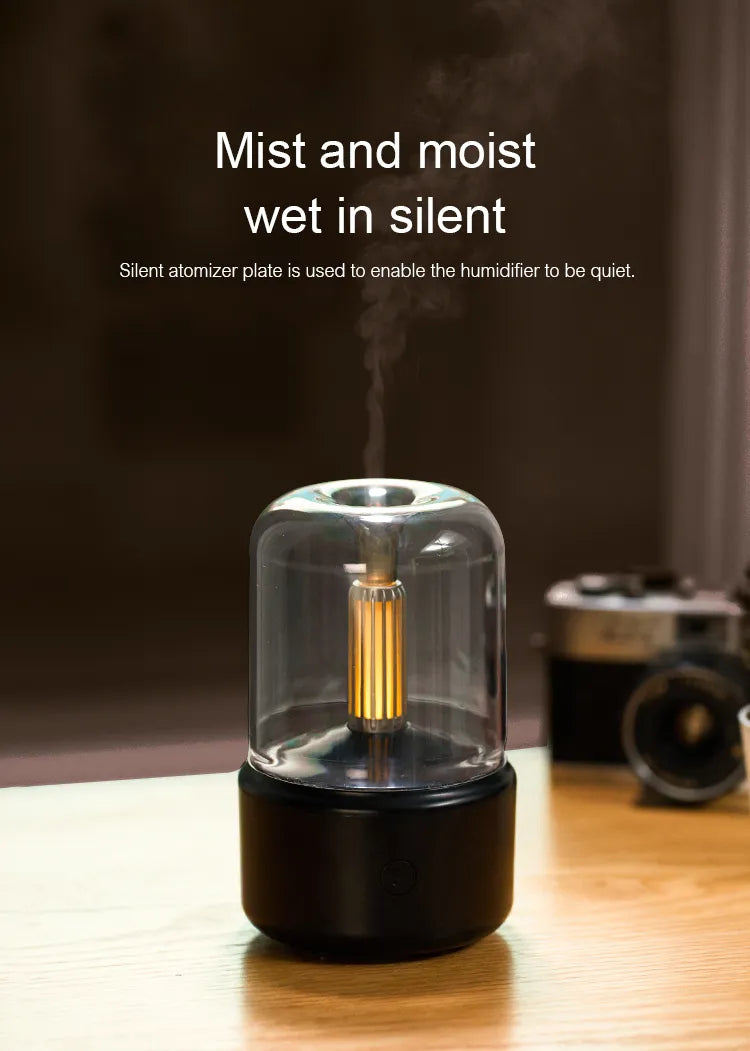 Atmospheric Candlelight Humidifier