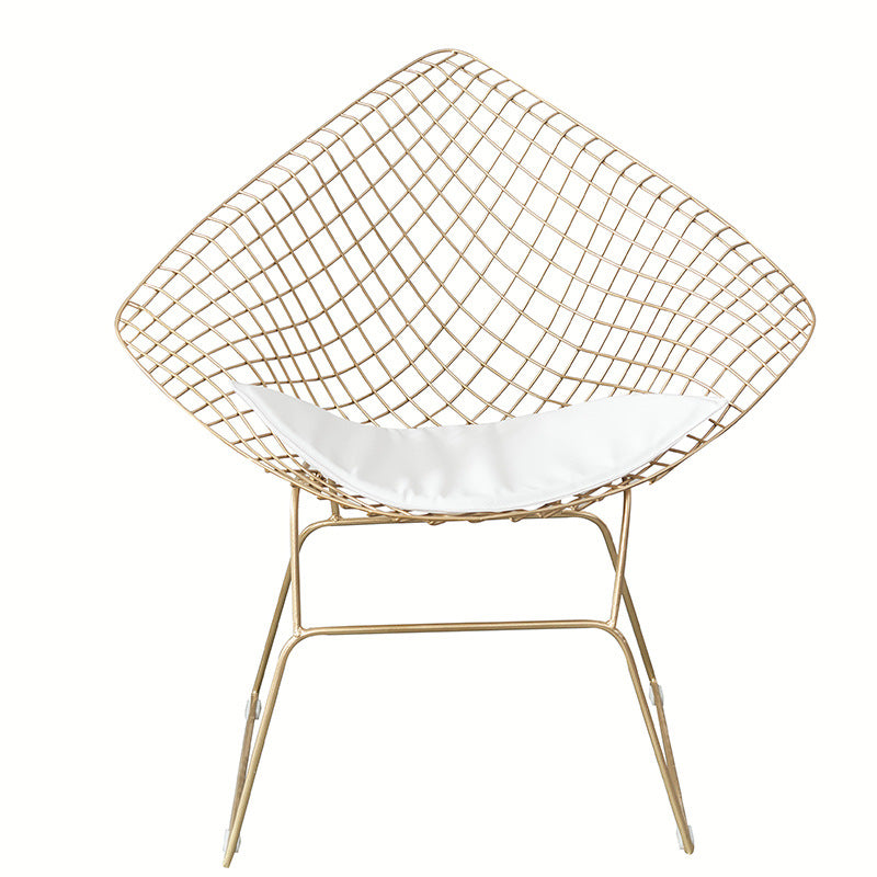 Nordic Elegance Iron Chair