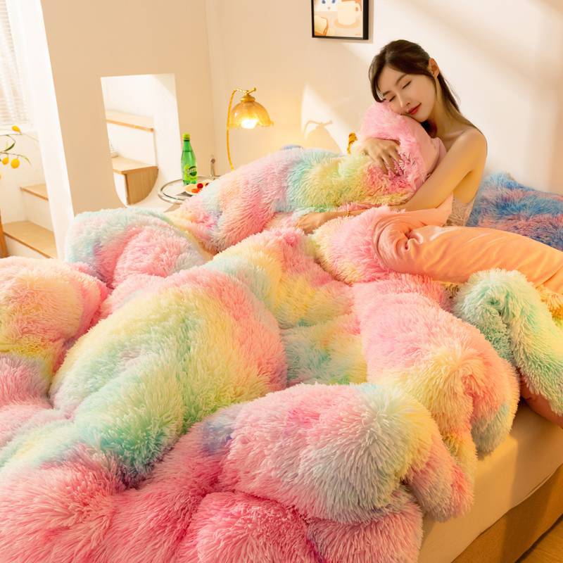 Cozy Crystal Velvet Quilt