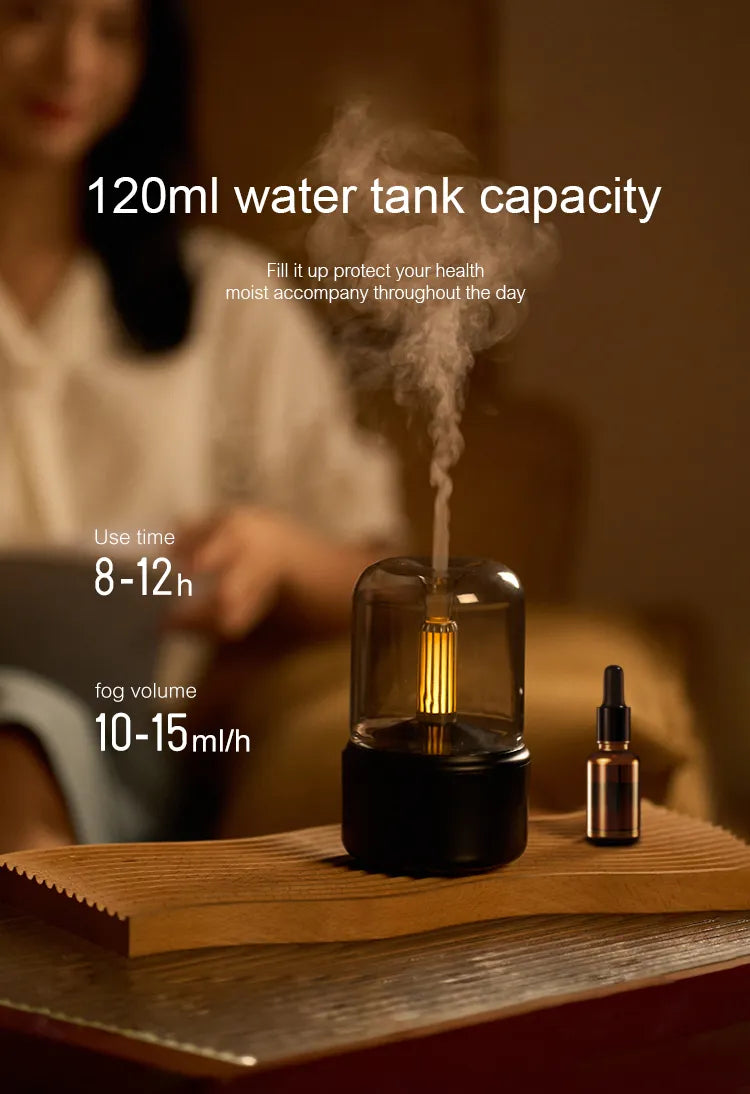 Atmospheric Candlelight Humidifier
