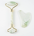 Xiu Yu Weißer Jade Gua Sha Set