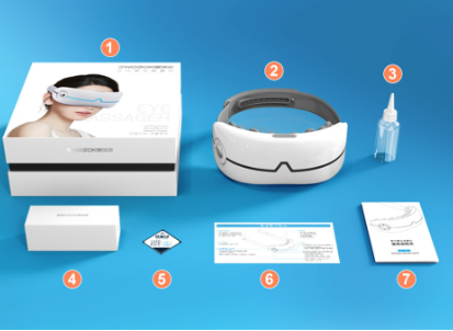 Smart Eye Massager with Steam and Heat Therapy