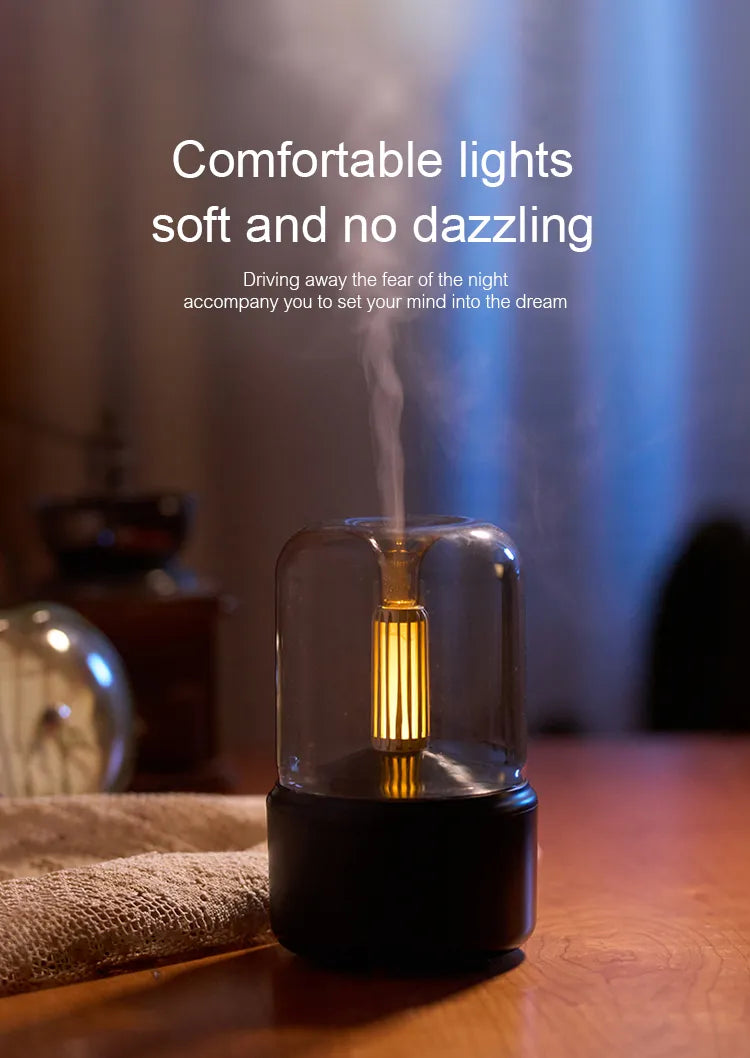 Atmospheric Candlelight Humidifier