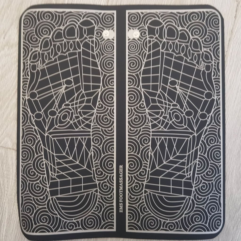 Tapis de massage des pieds et appareil de thérapie EMS