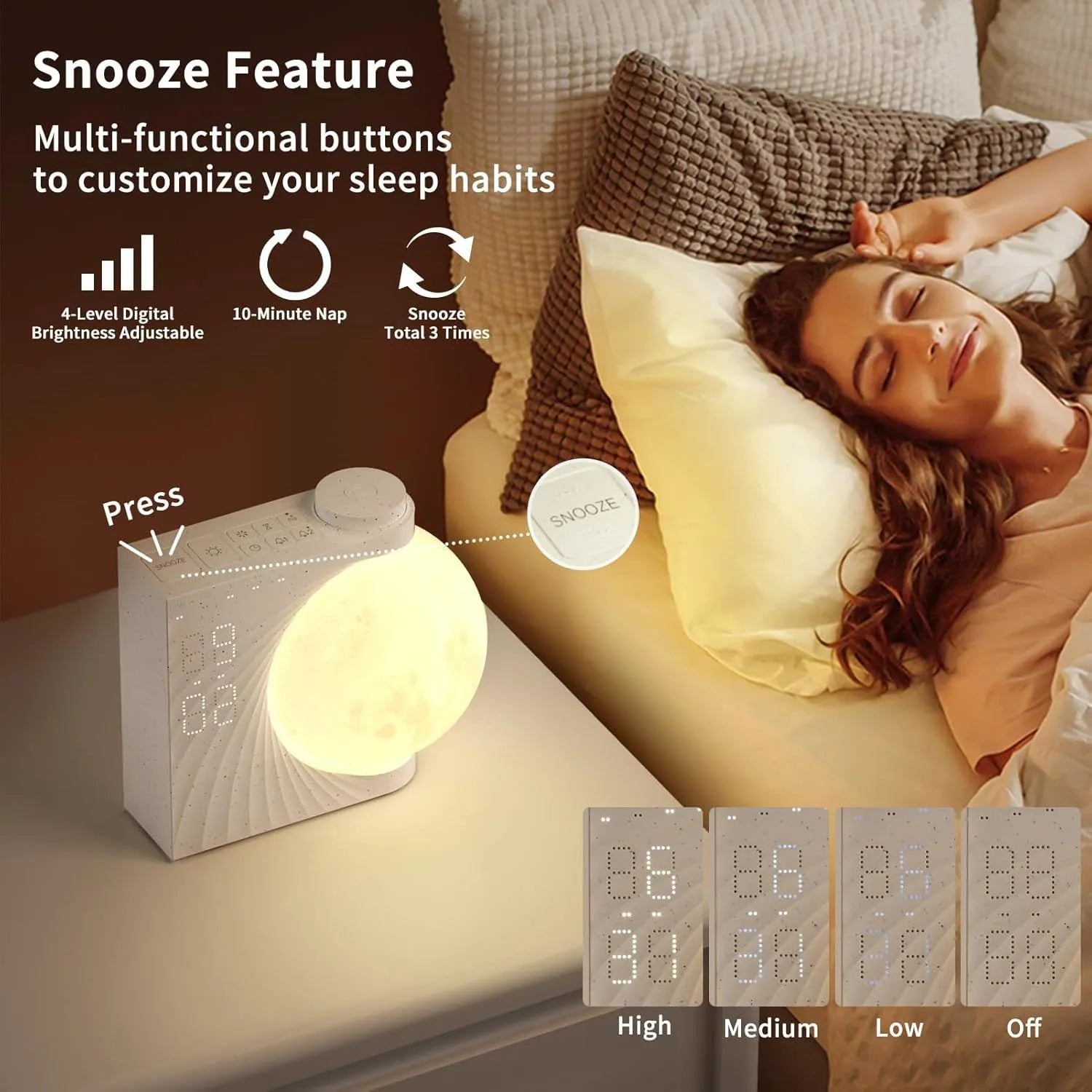 Atmospheric Moon Light Lamp
