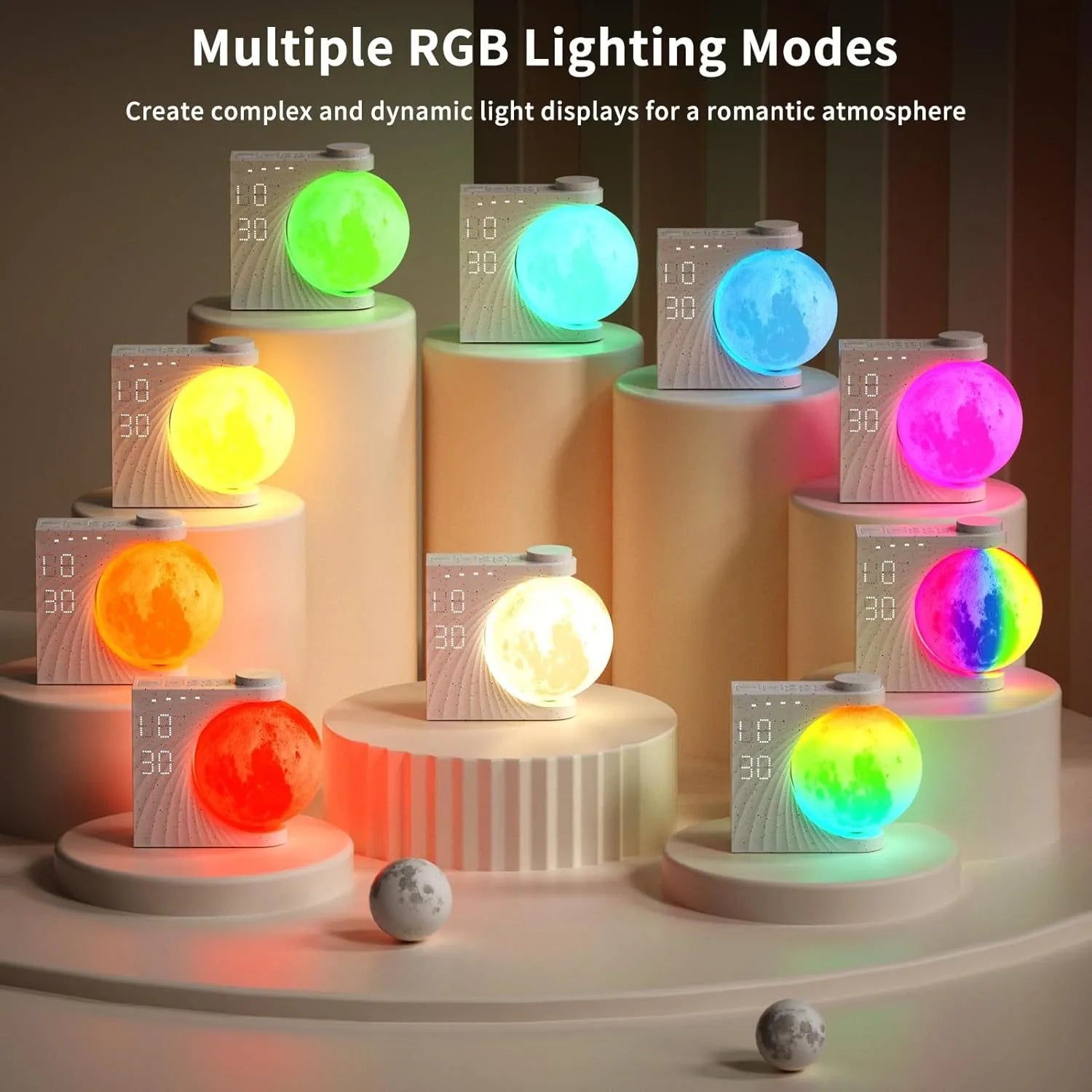 Atmospheric Moon Light Lamp