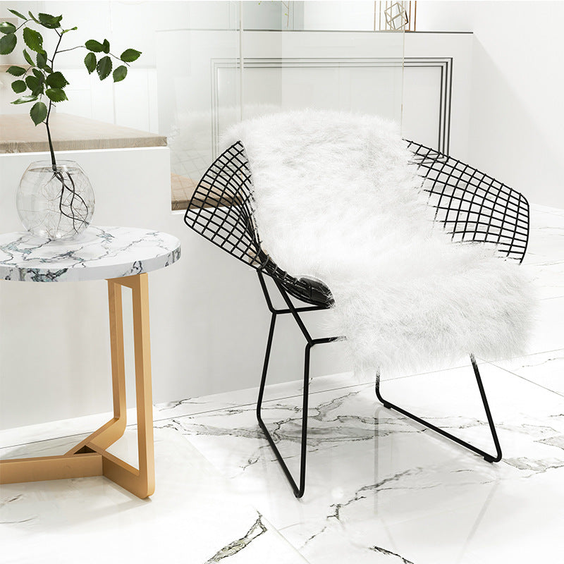 Nordic Elegance Iron Chair