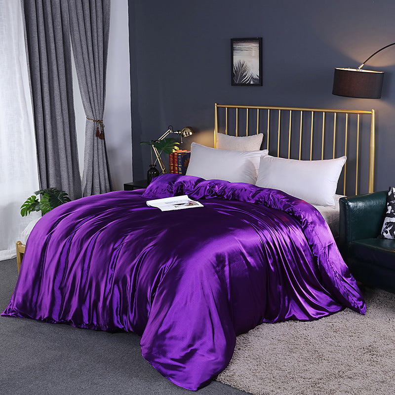 Silk Washed Ice Silk Quilt Cover