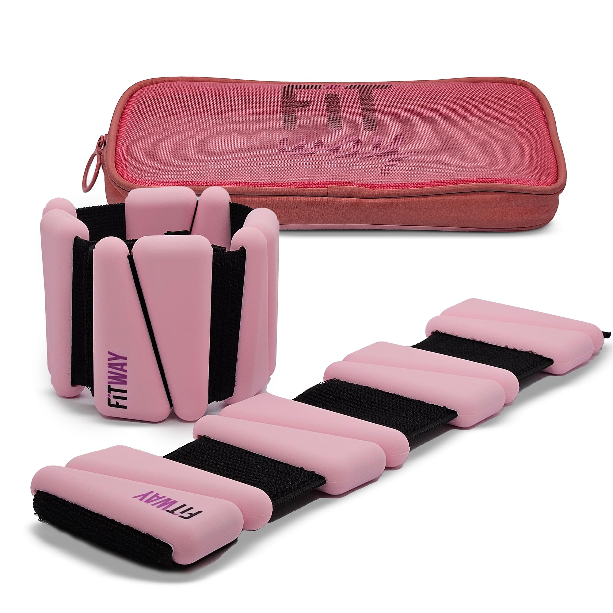 FitWay FlexiWeights 2lb – Verstellbare Silikongewichte